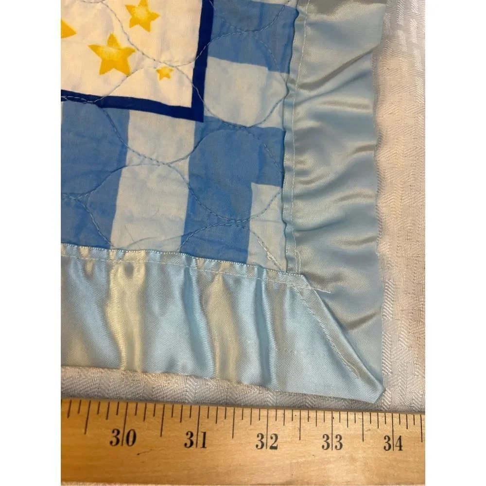 I wish tonight Moon quilted blanket 34